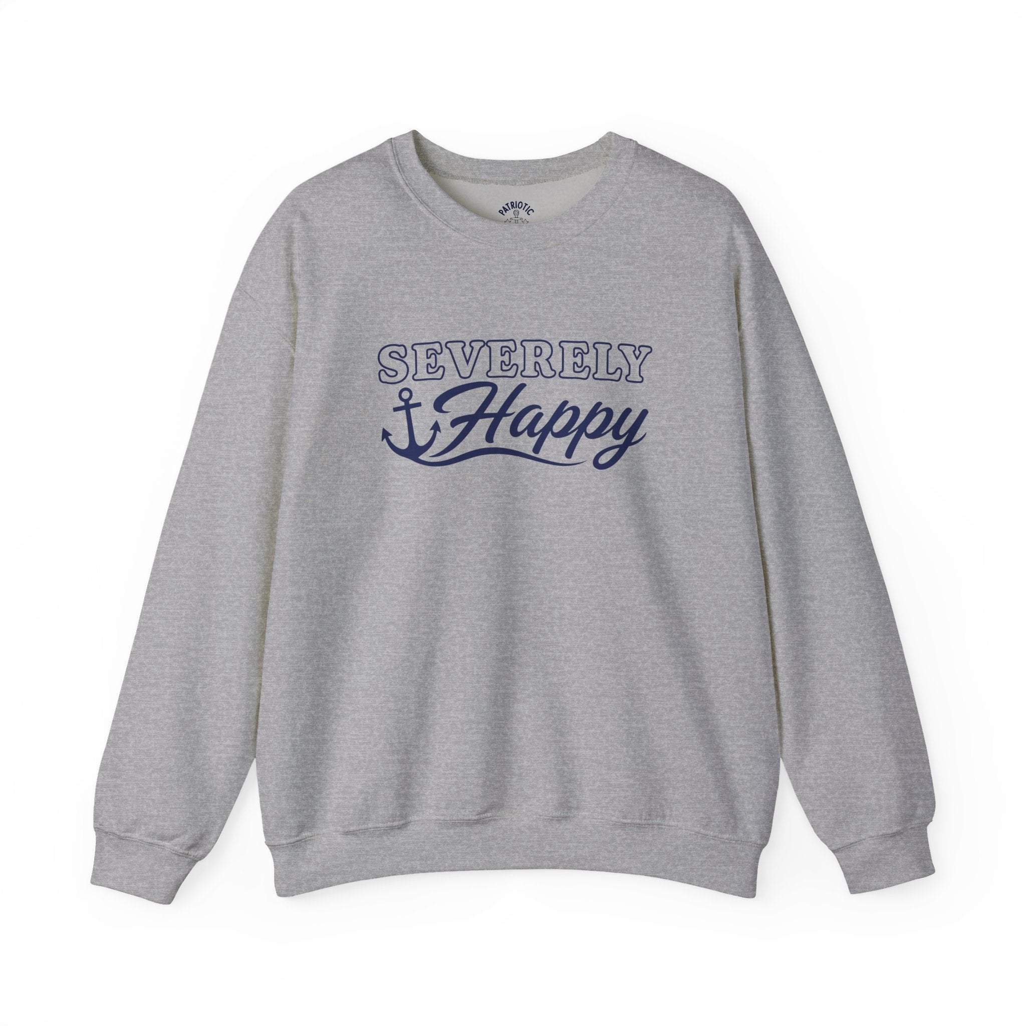 Severely Happy Sailor Crewneck Sweater