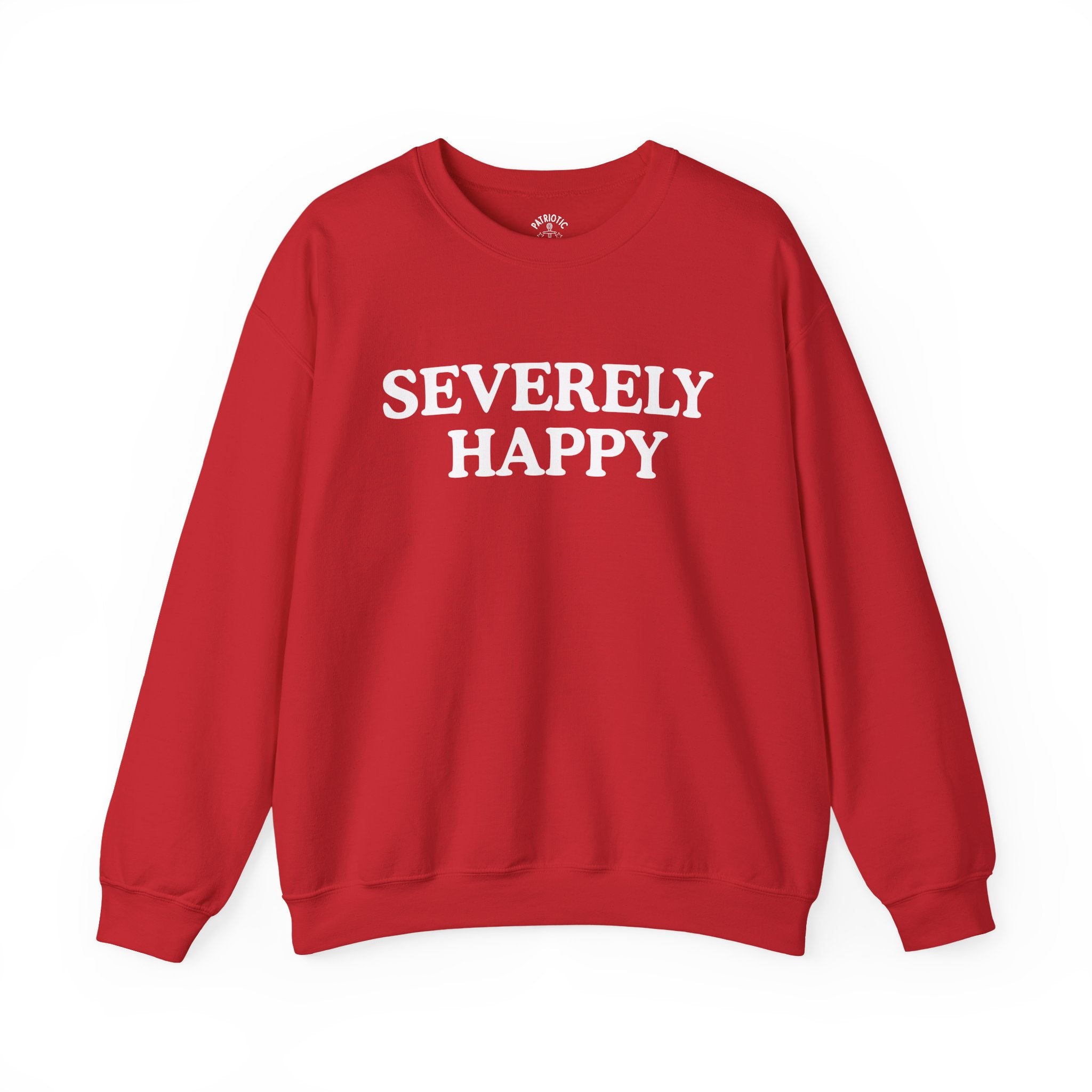 Severely Happy Crewneck Sweater