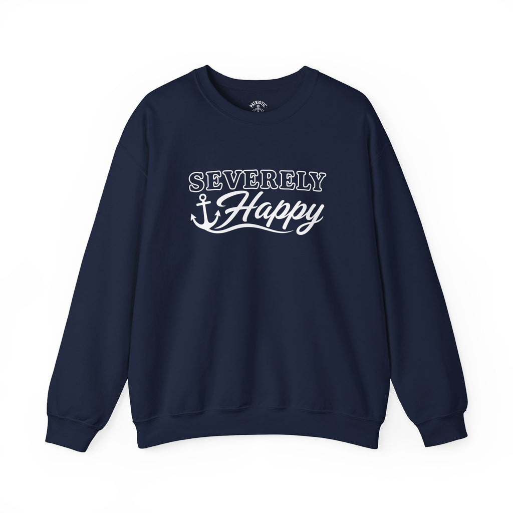 Severely Happy Sailor Crewneck Sweater