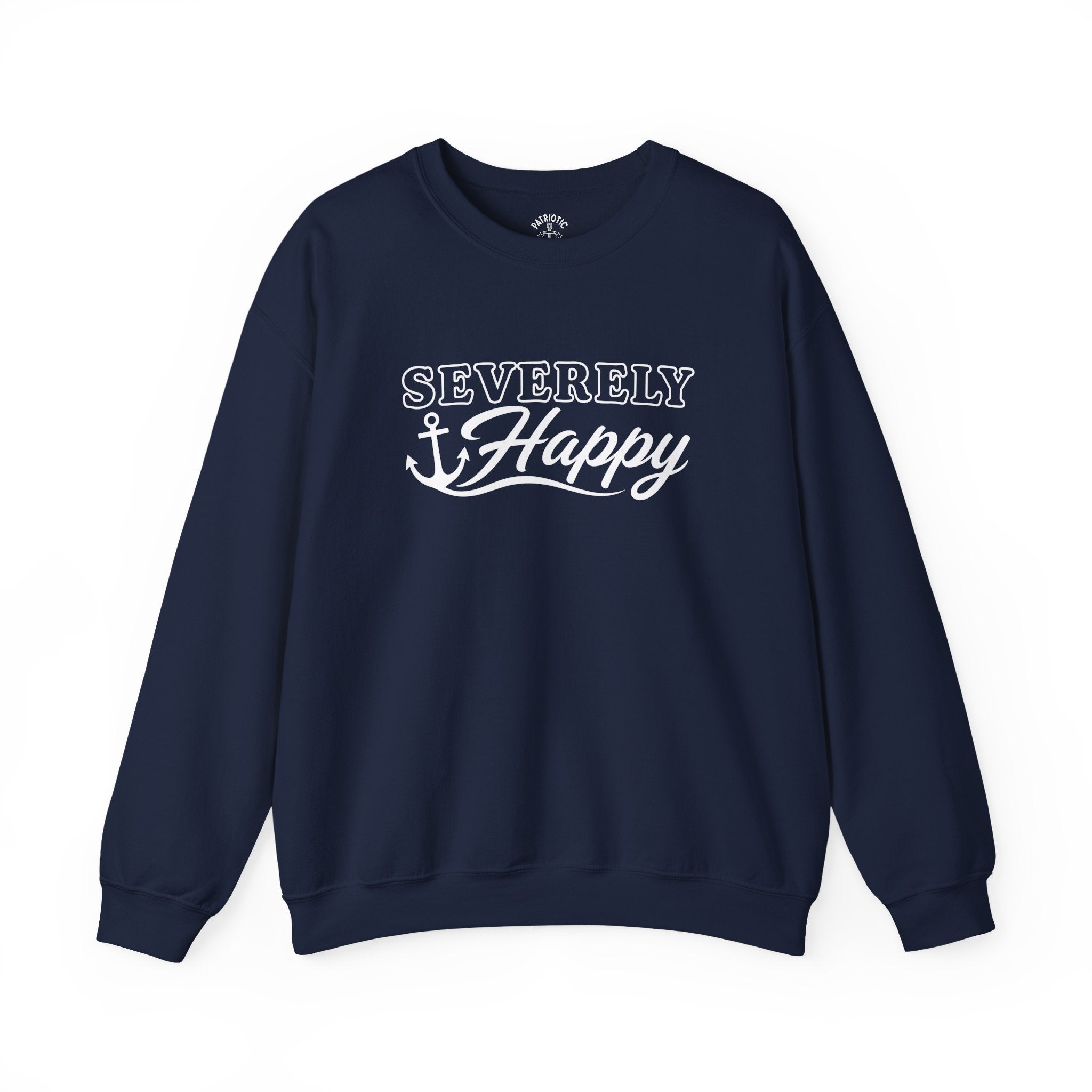 Severely Happy Sailor Crewneck Sweater