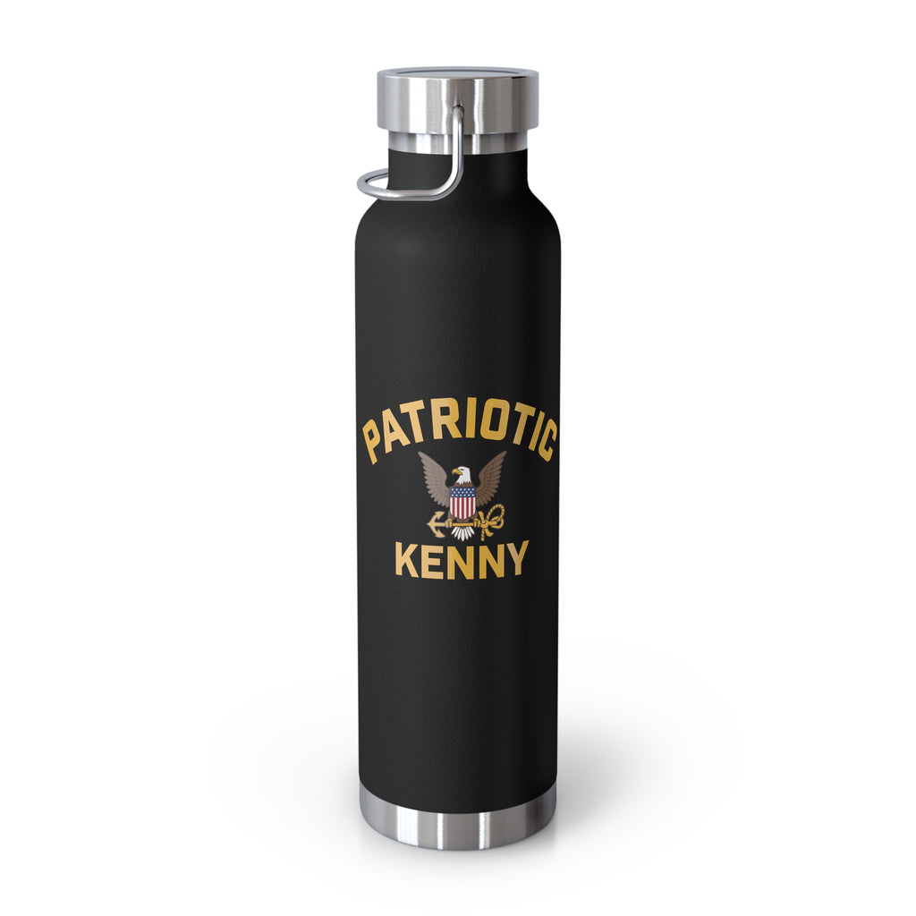 Patriotic Kenny Water Bottle