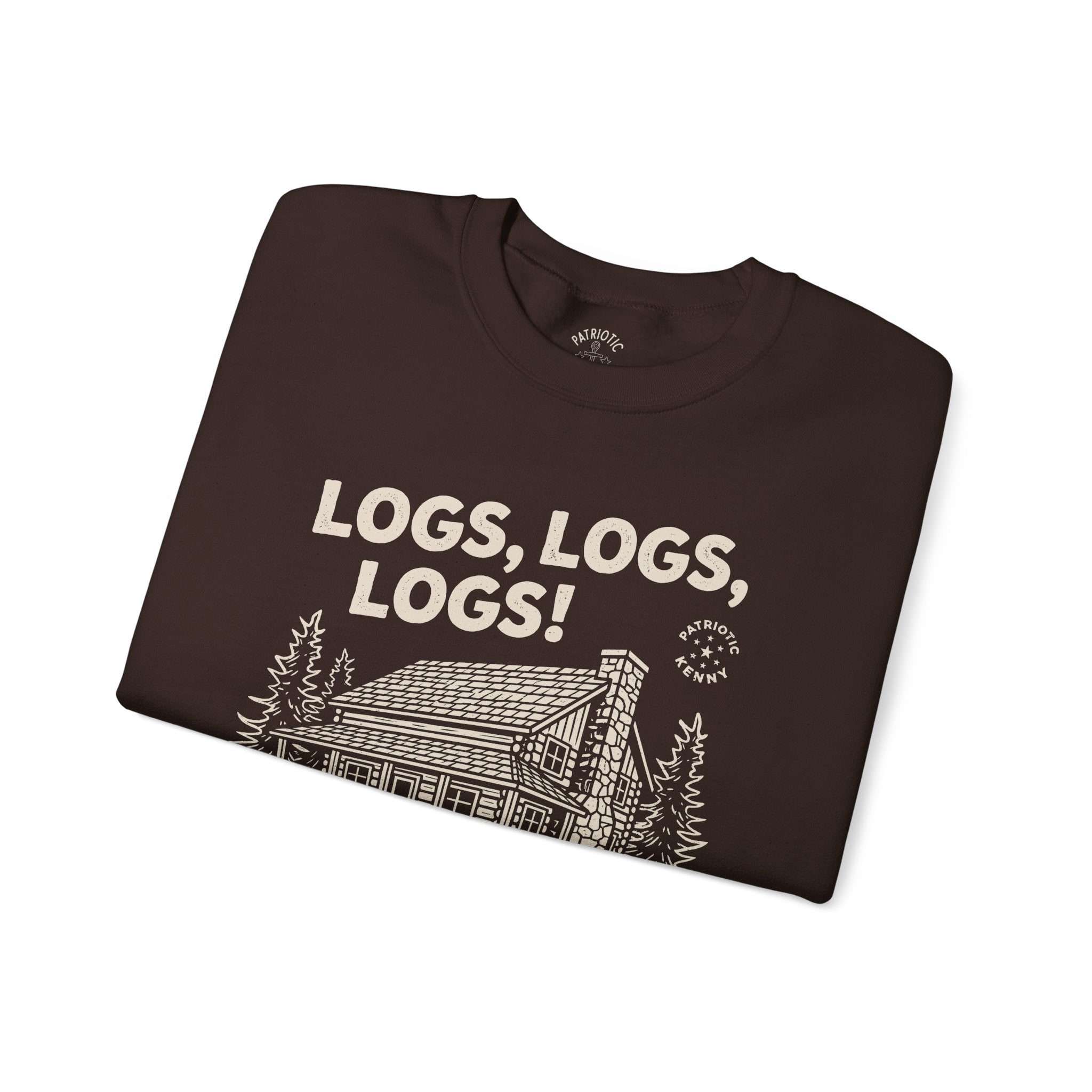 Logs Logs Logs Sweater
