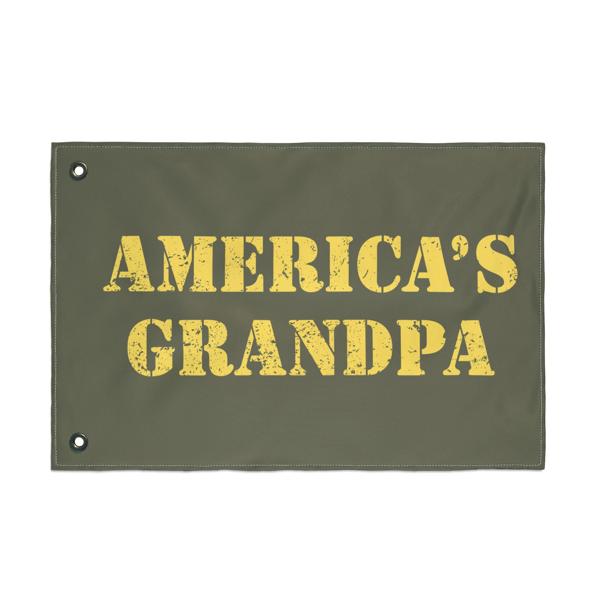 America's Grandpa Double-Sided Flag