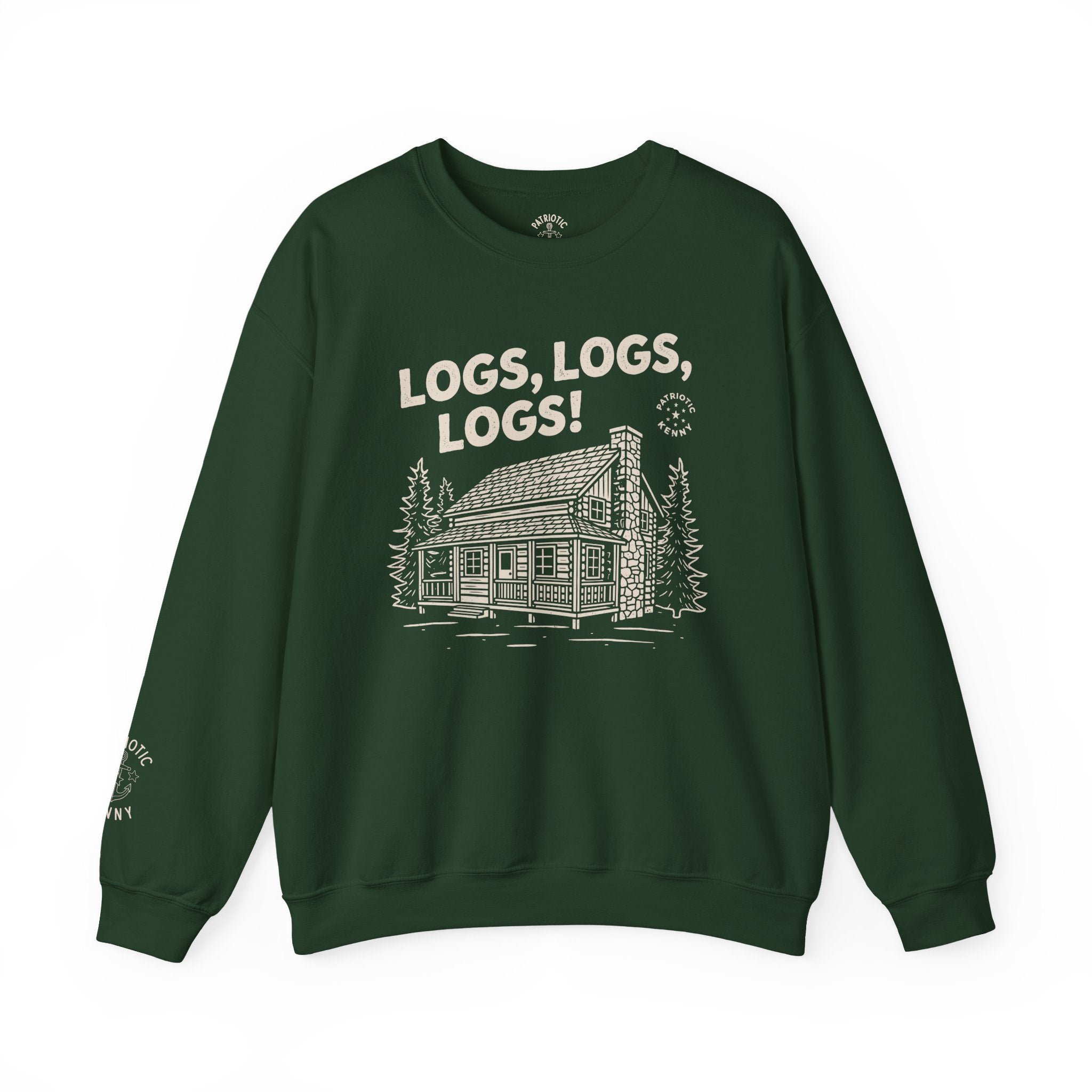 Logs Logs Logs Sweater