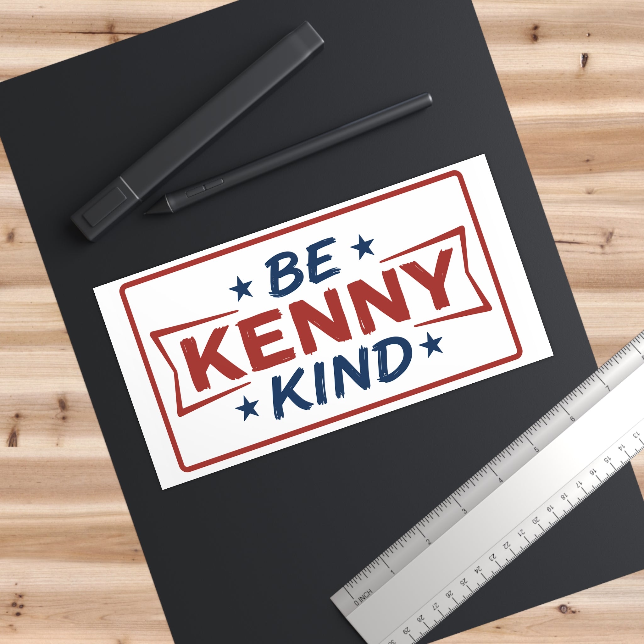 Be Kenny Kind Bumper Sticker