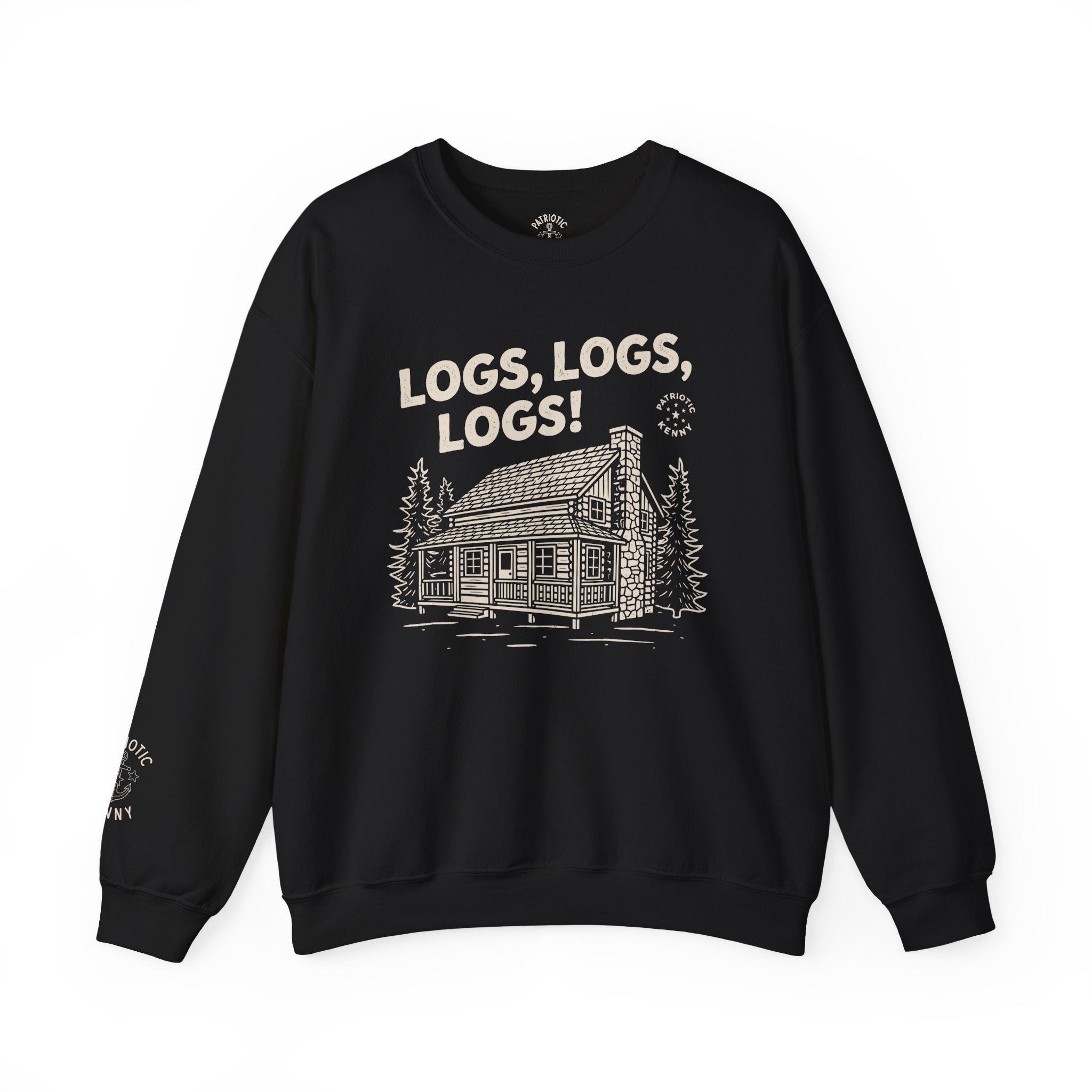 Logs Logs Logs Sweater
