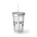Severely Happy Clear Tumbler