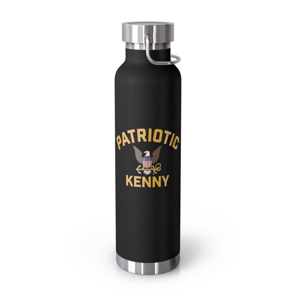 Patriotic Kenny Water Bottle
