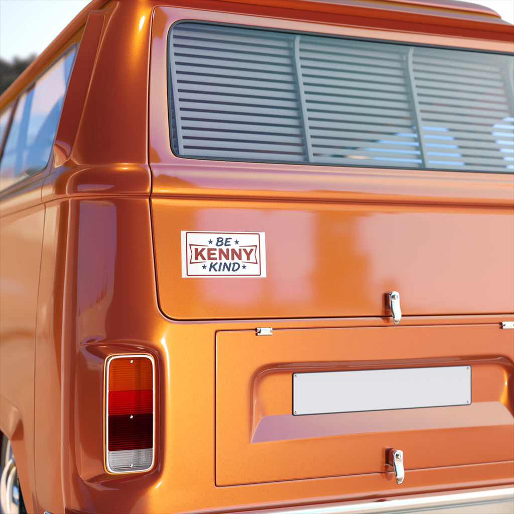 Be Kenny Kind Bumper Sticker