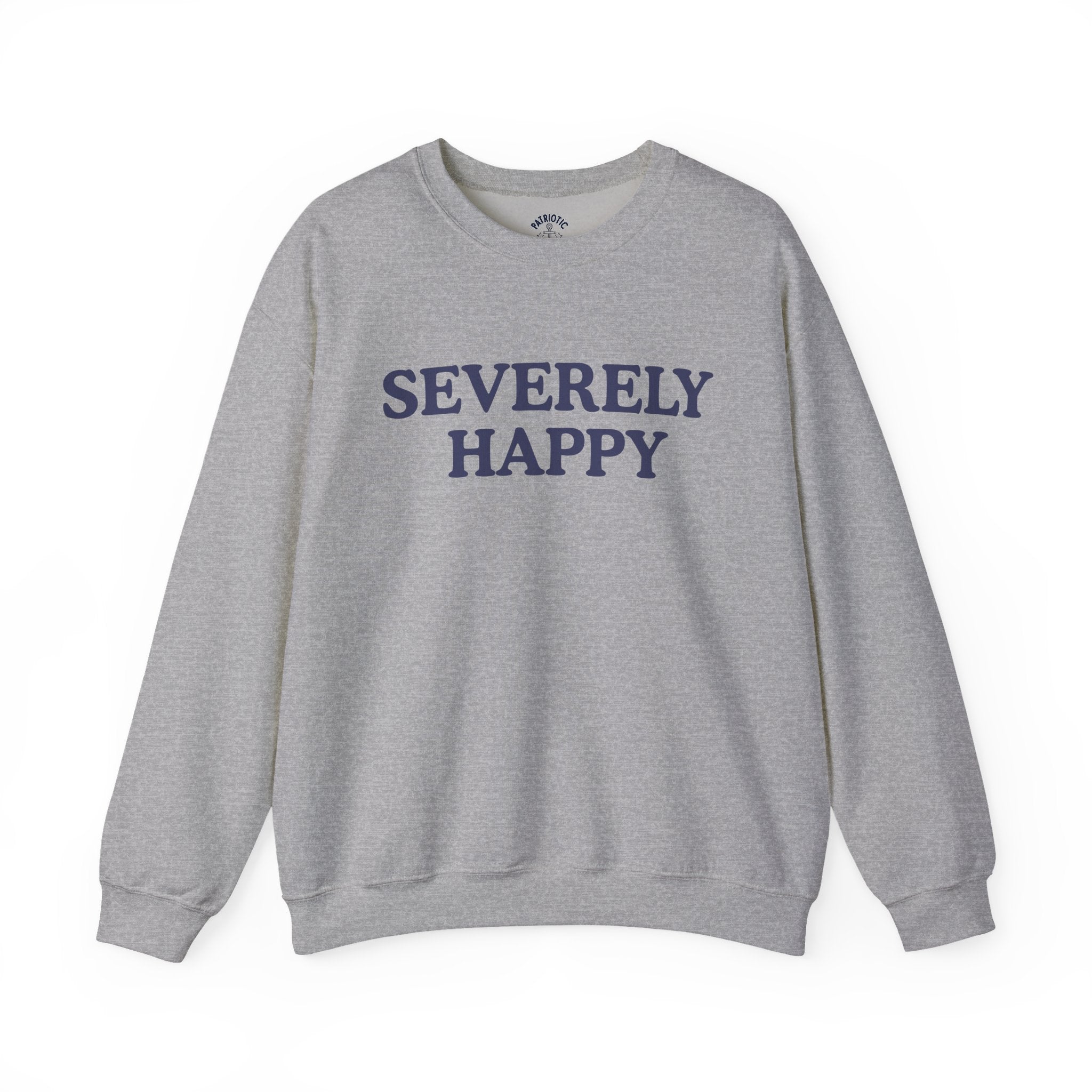 Severely Happy Crewneck Sweater