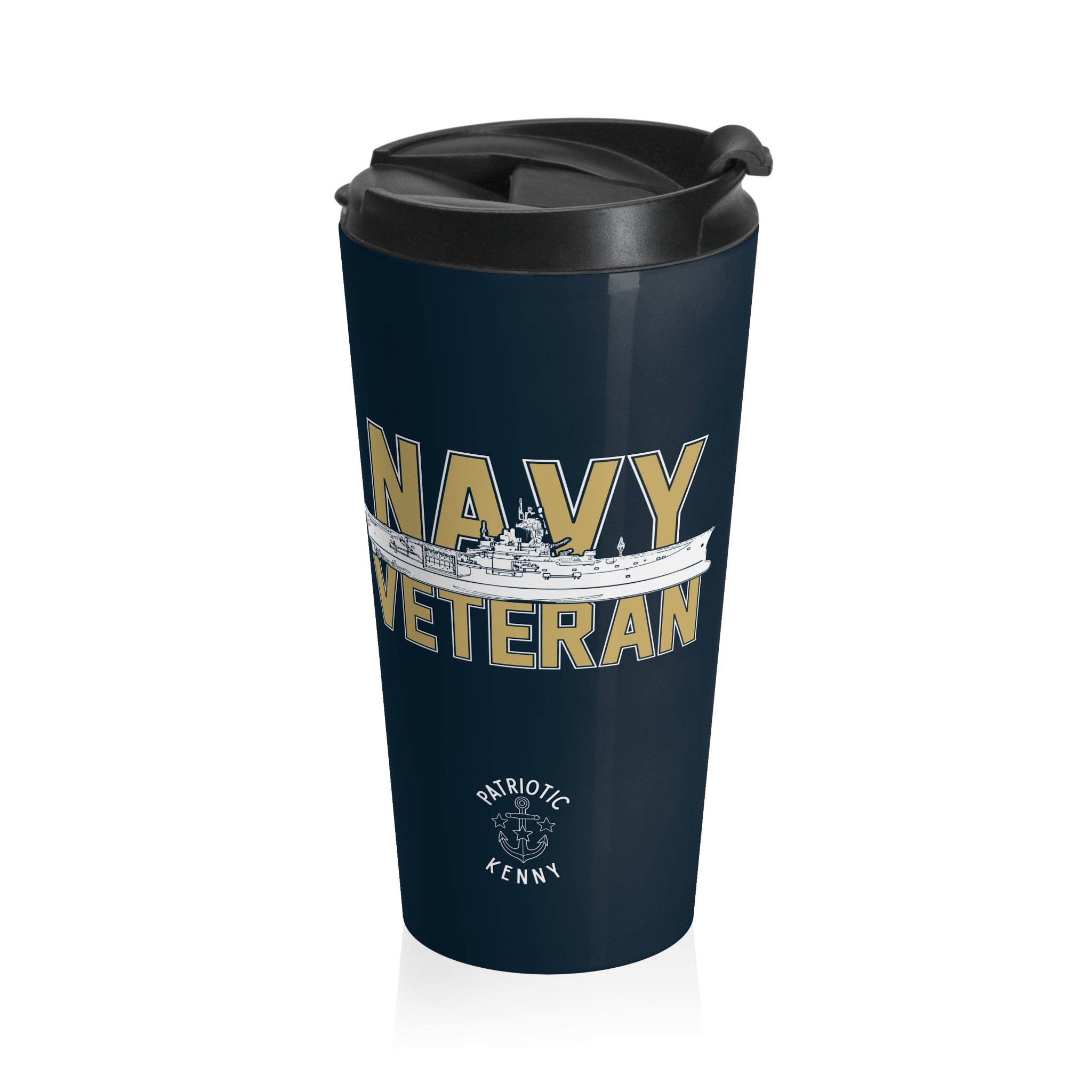 Navy Veteran Coffee Tumbler