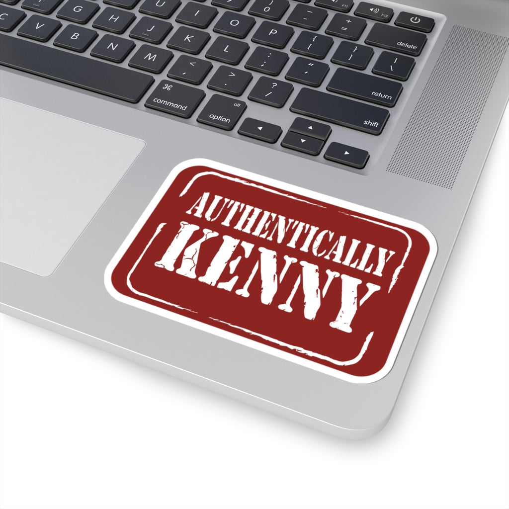 Authentically Kenny Sticker