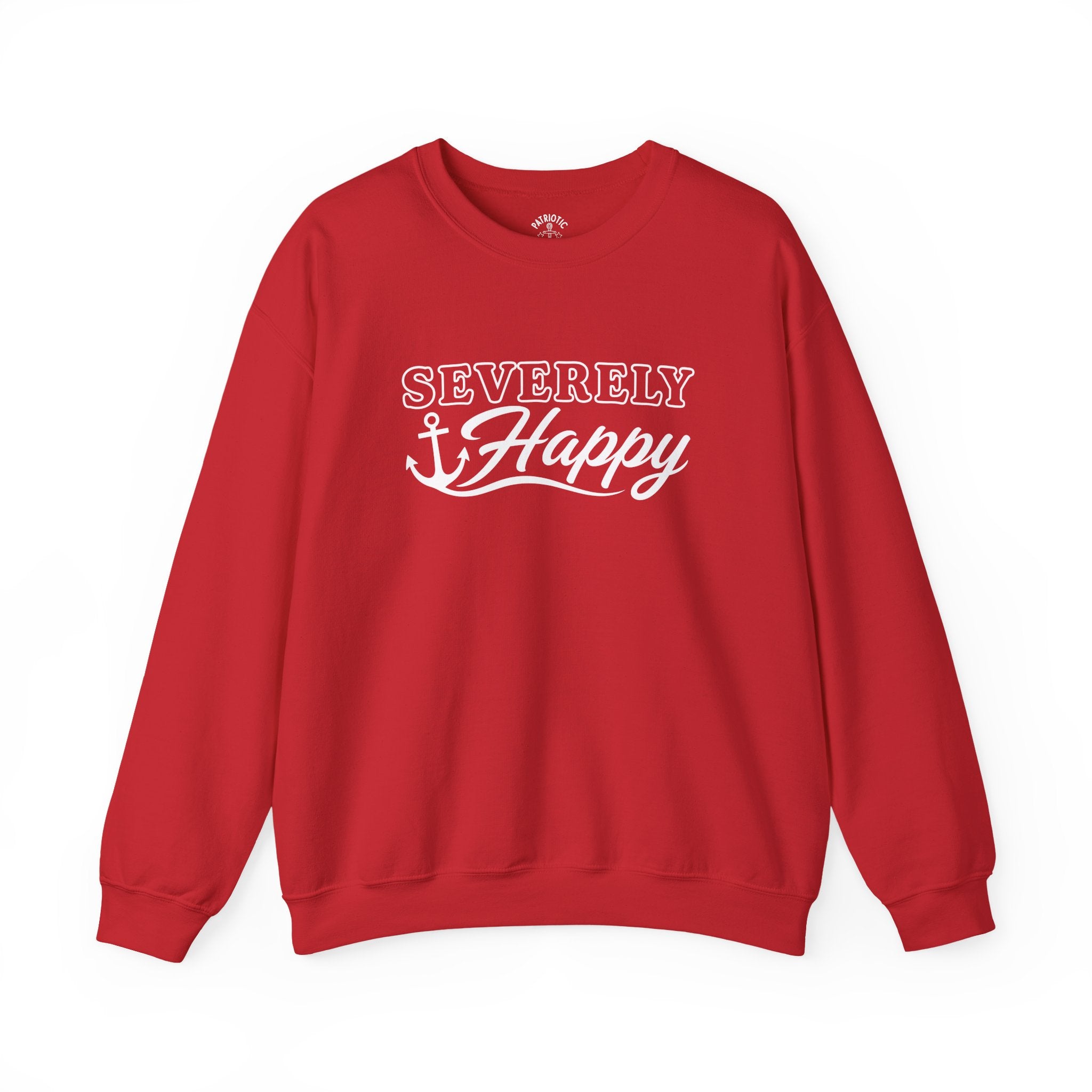 Severely Happy Sailor Crewneck Sweater