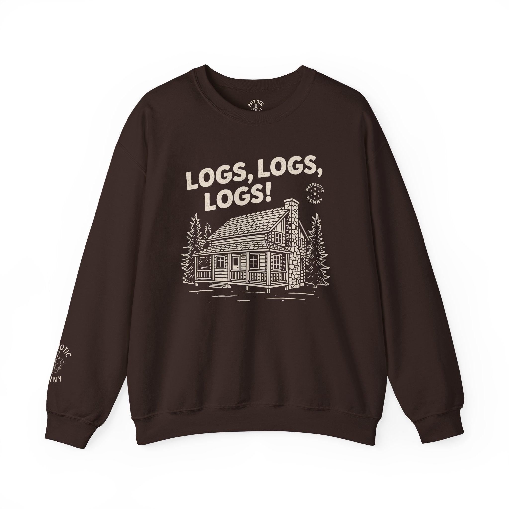 Logs Logs Logs Sweater