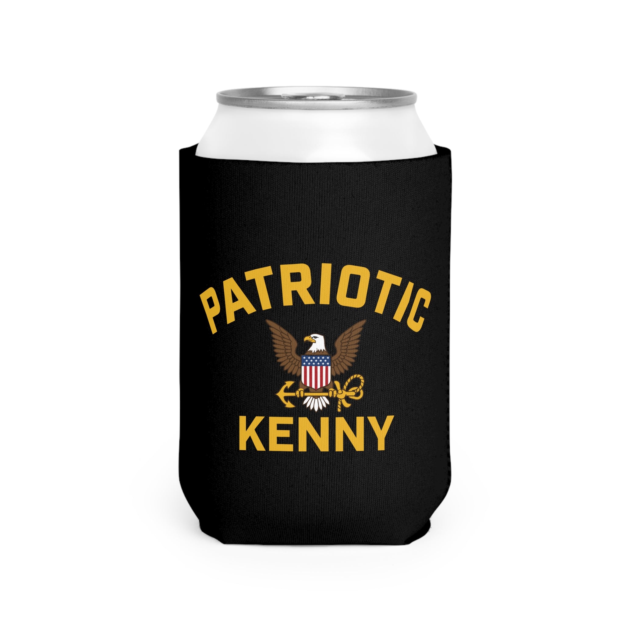 Patriotic Kenny Seal Koozie