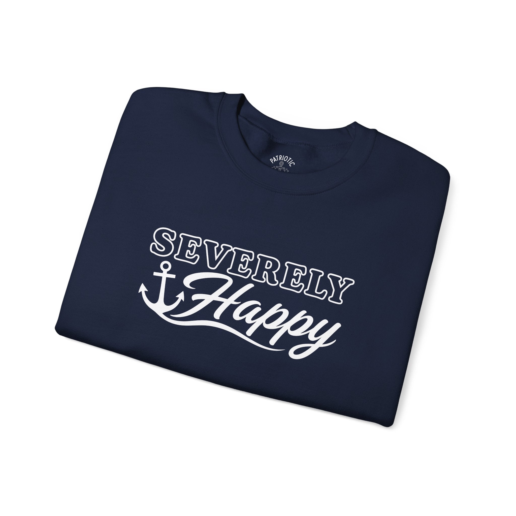 Severely Happy Sailor Crewneck Sweater